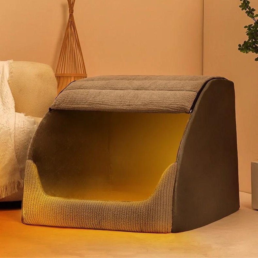 Washable Dog Bed with Protective Cover - Pawsitive Comfort