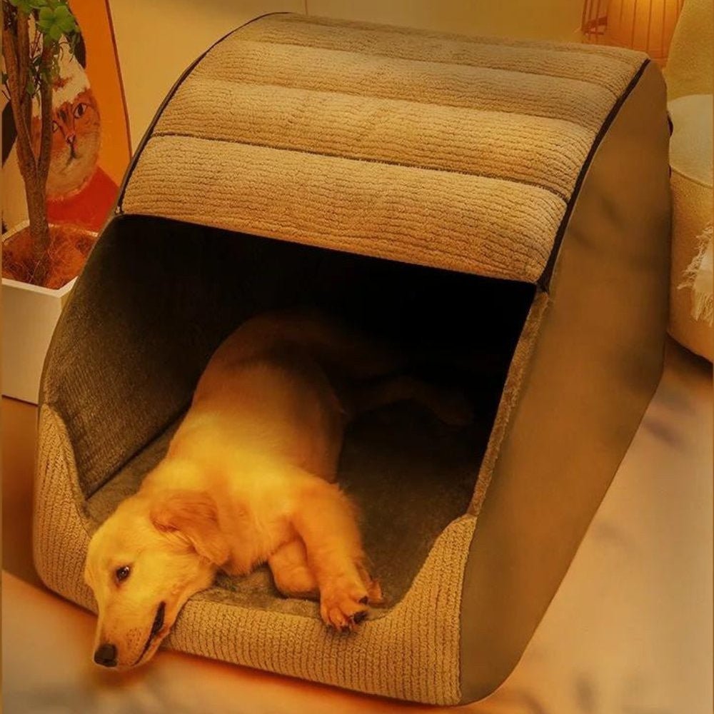Washable Dog Bed with Protective Cover - Pawsitive Comfort