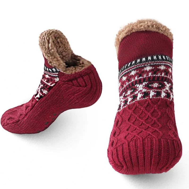 Cozy Plush House Socks - SnugNest