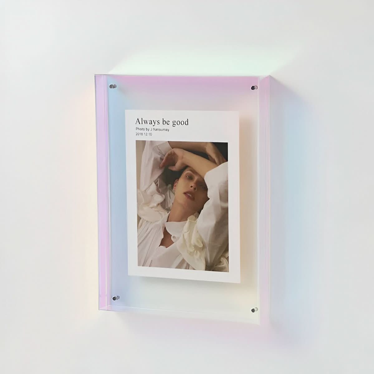 Crystal Picture Frame - LuxeFrame Designs