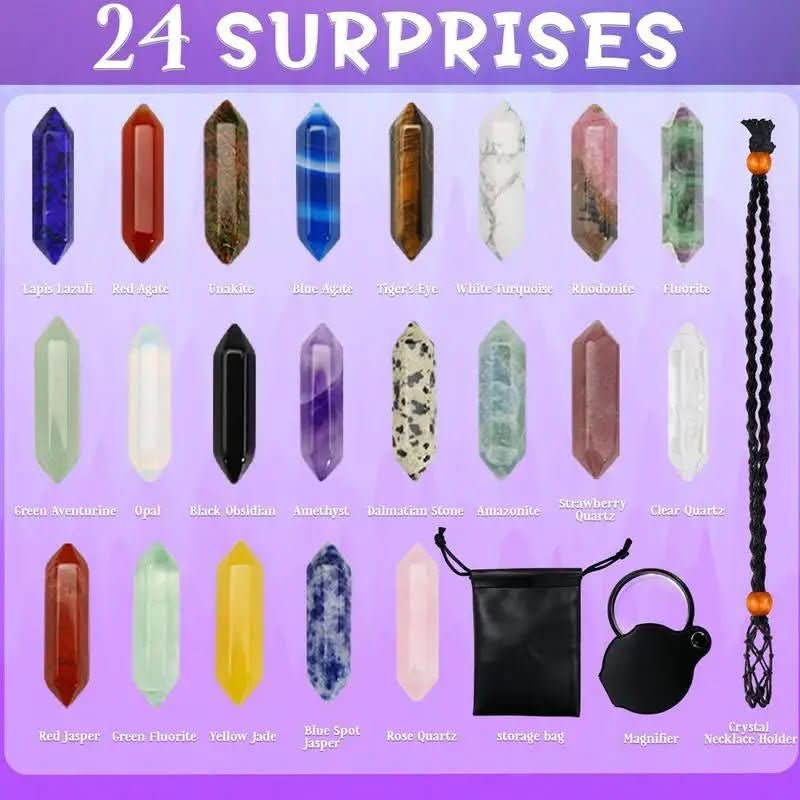 Crystal Countdown Advent Calendar - Enchanted Treasures