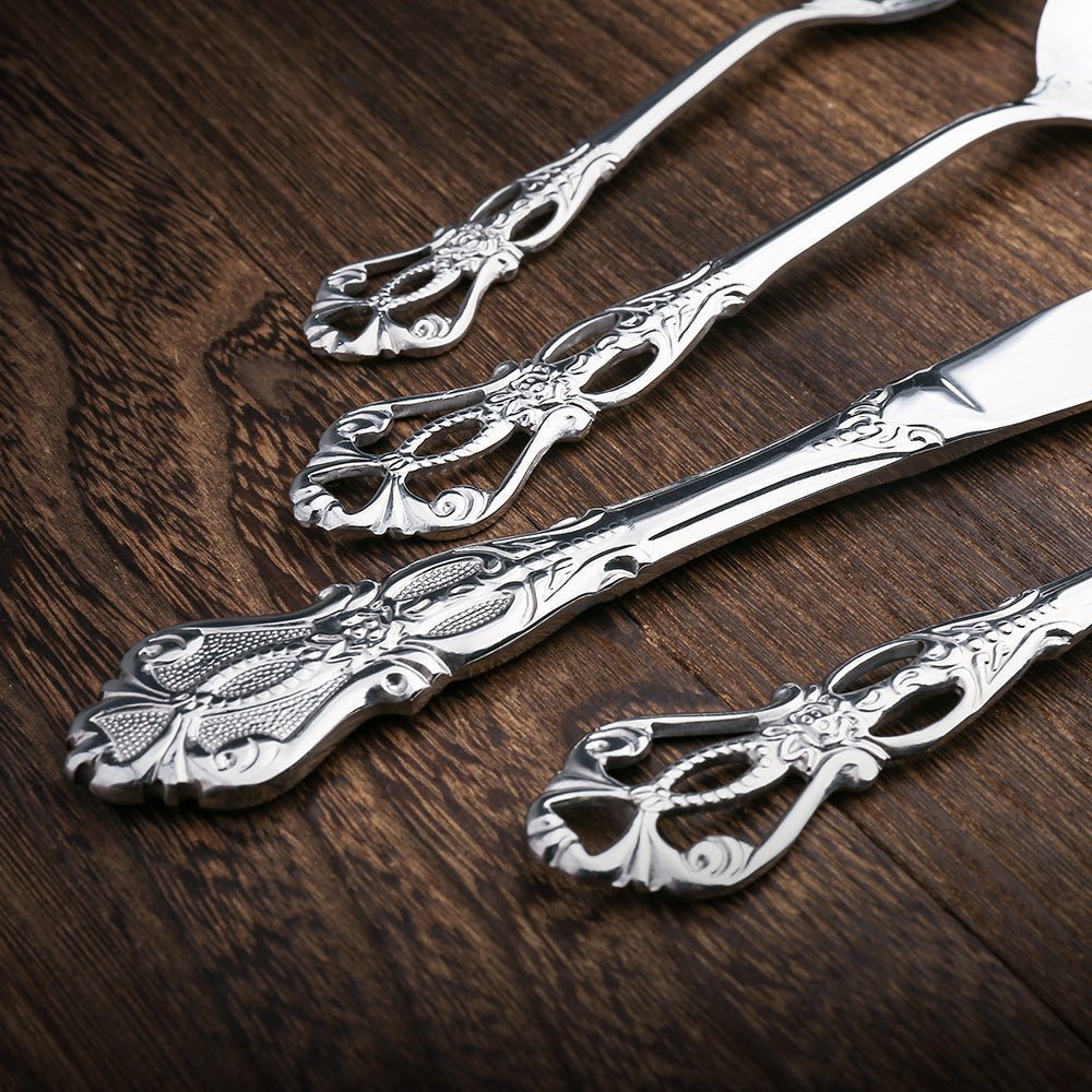 Stainless Steel Cutlery Set - LuxeDining Essentials