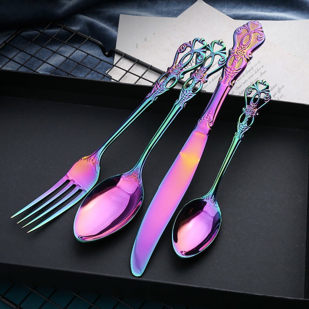 Stainless Steel Cutlery Set - LuxeDining Essentials