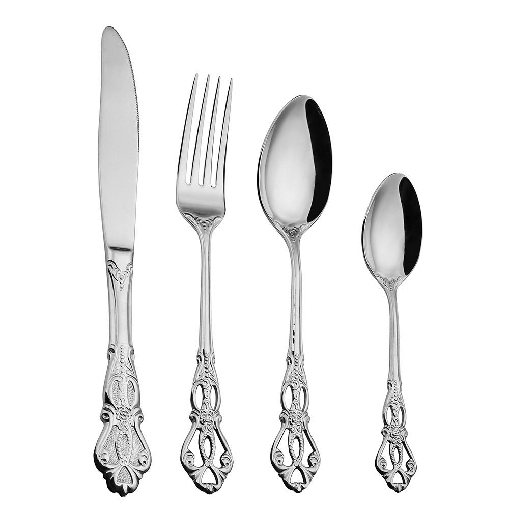 Stainless Steel Cutlery Set - LuxeDining Essentials