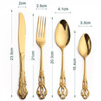 Stainless Steel Cutlery Set - LuxeDining Essentials