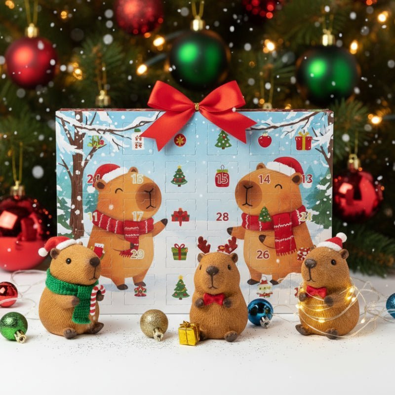 Capybara Countdown Calendar - CozyNest Decor