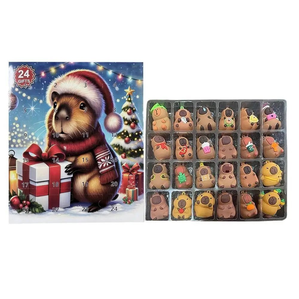 Capybara Countdown Calendar - CozyNest Decor