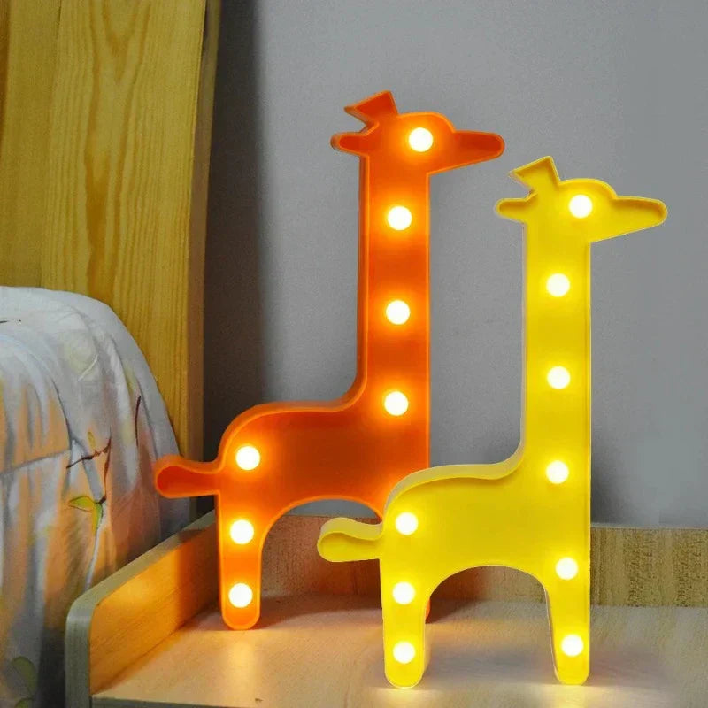 WildGlow Animal Table Lamp - LuxeLight Designs
