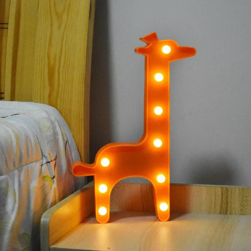 WildGlow Animal Table Lamp - LuxeLight Designs