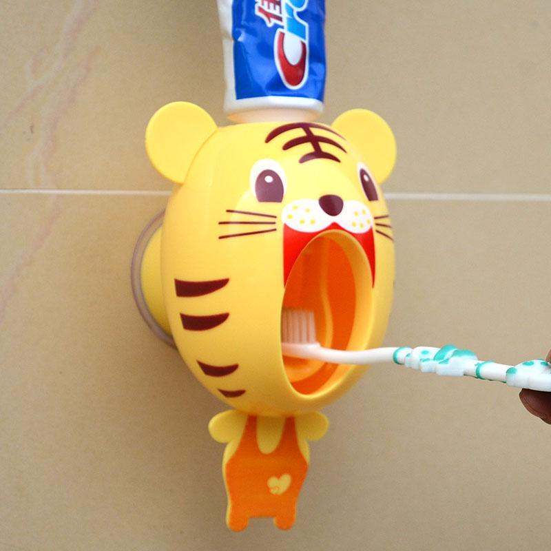 Cartoon Toothpaste Dispenser - BrightSmile Essentials