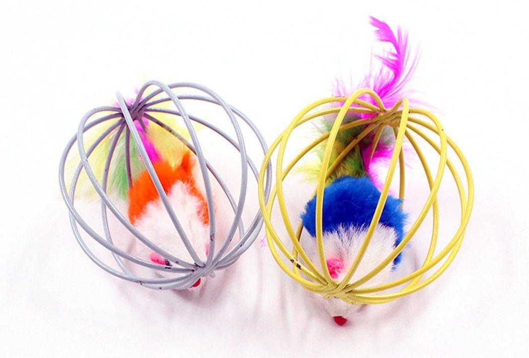 Interactive Cat Feather Wand - Purrfect Play