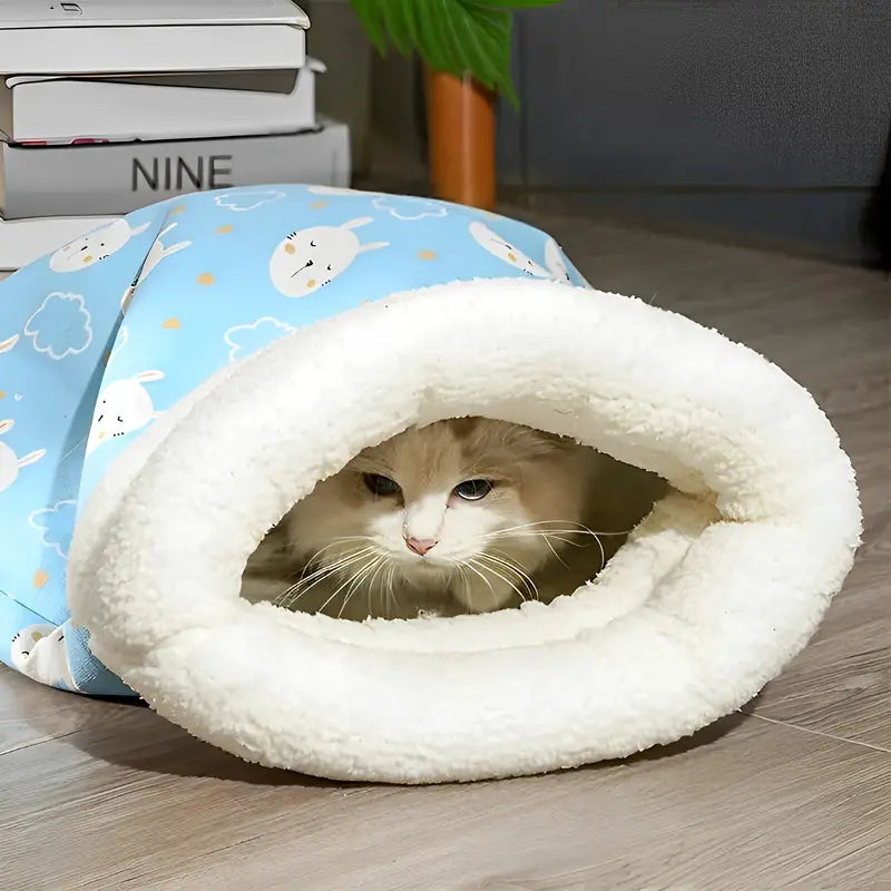 Cozy Cat Sleeping Pouch - FelineNest™