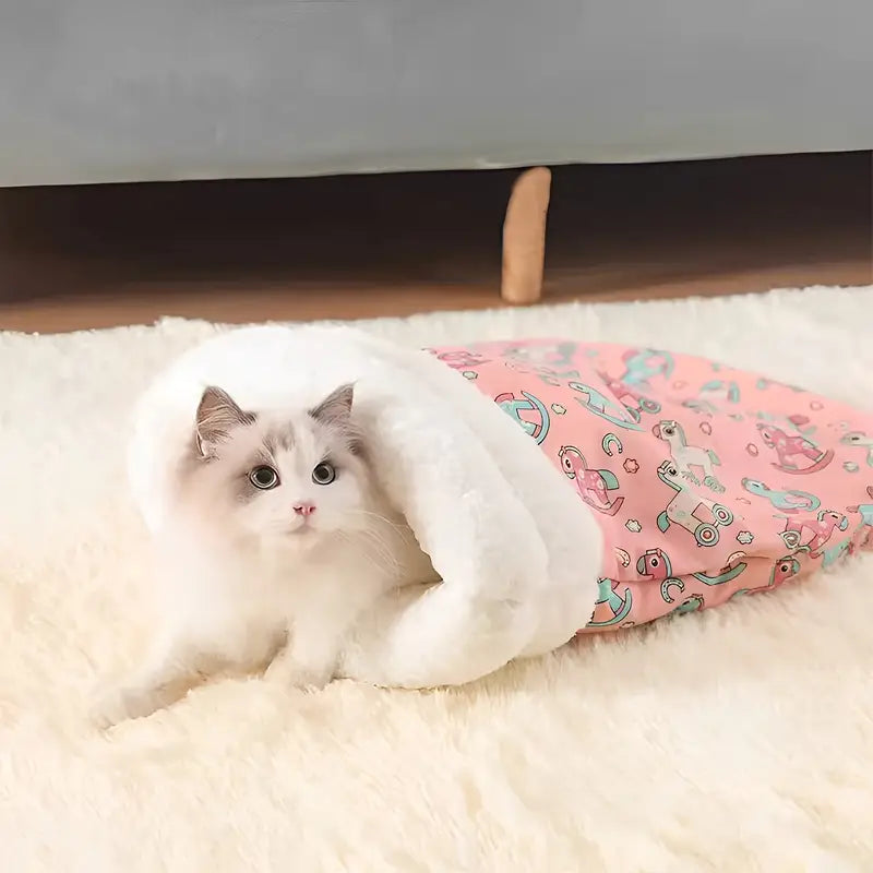 Cozy Cat Sleeping Pouch - FelineNest™