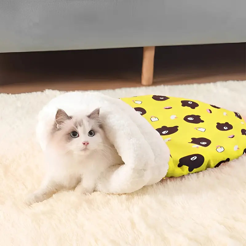 Cozy Cat Sleeping Pouch - FelineNest™