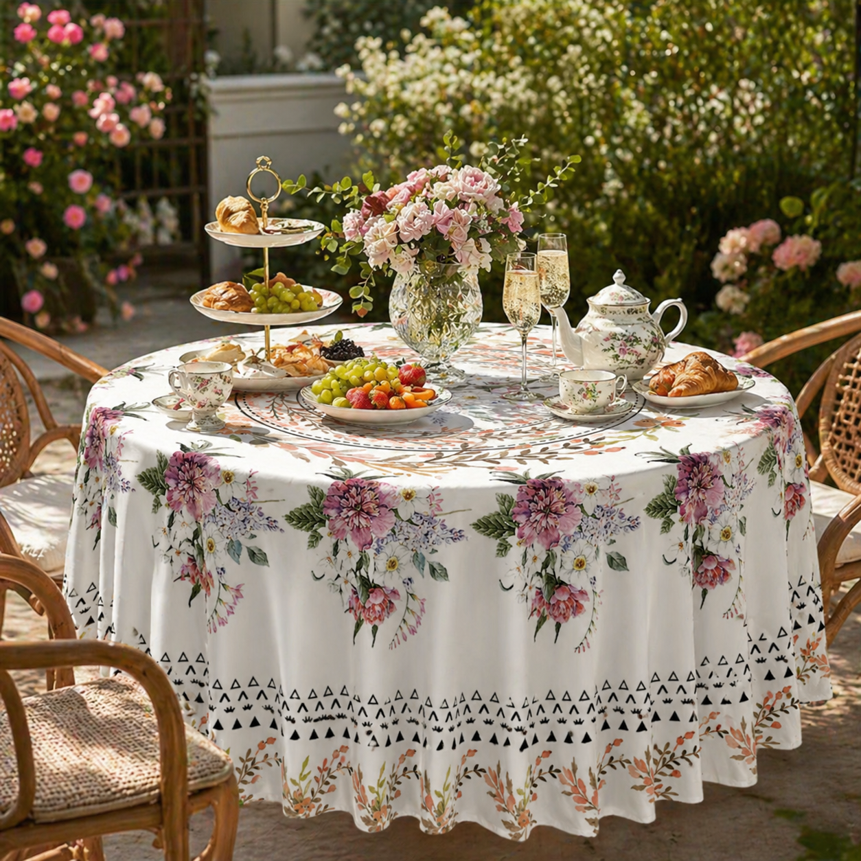 Elegant Tablecloth - LuxeCraft™ Premium Quality Fabric