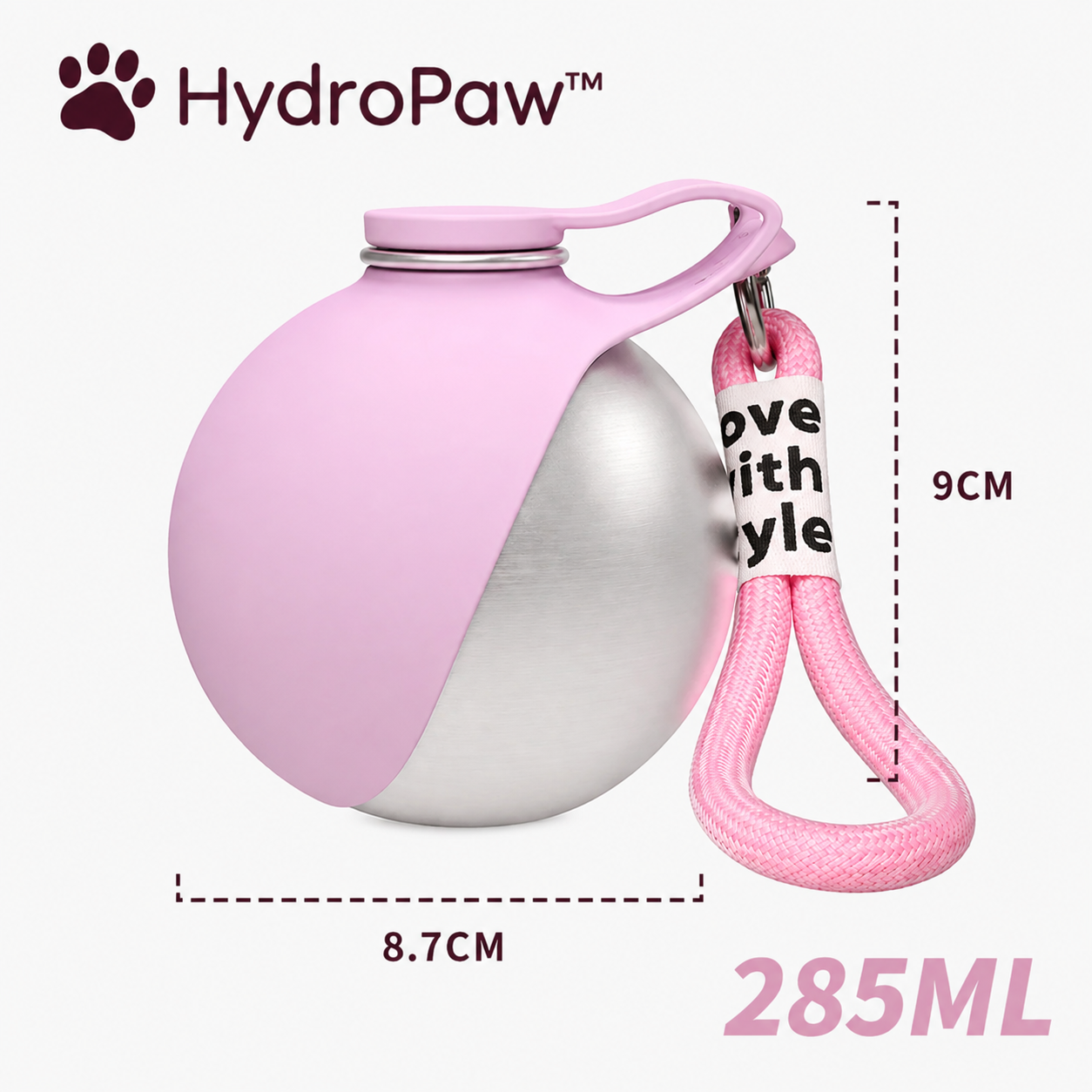 HydroPaw™ Travel Dog Water Bottle - AquaPaws