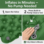 Self-Inflating Double Camping Mattress - LuxeRest