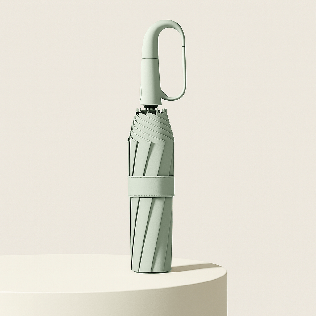 Windproof Compact Umbrella - AquaShield