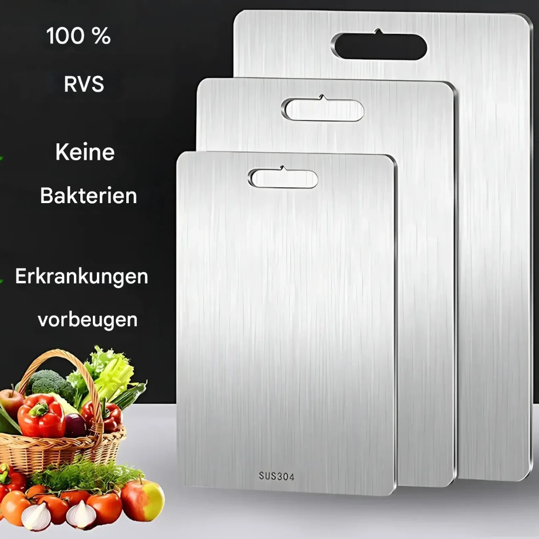 Premium Stainless Steel Cutting Board - ChefCraft