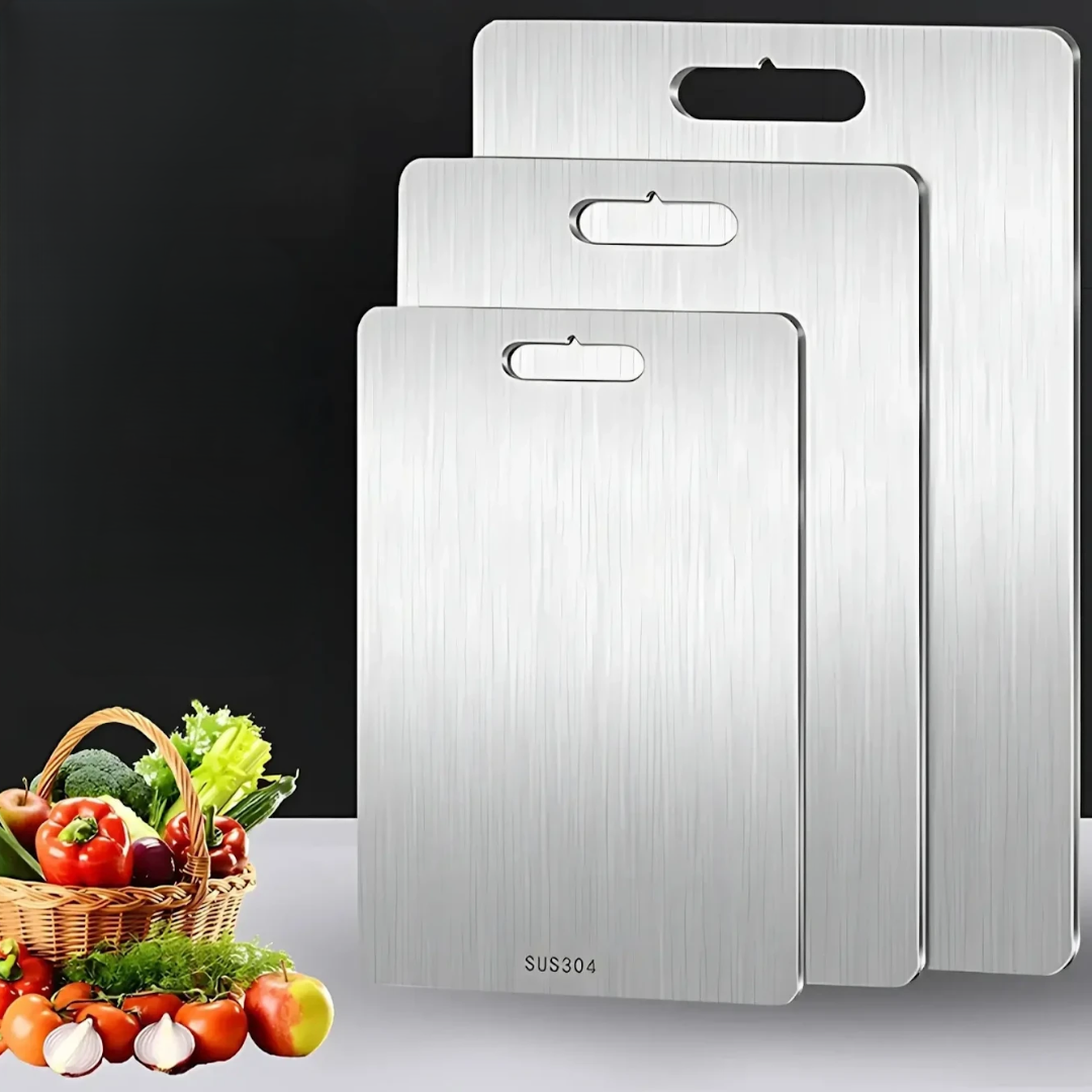 Premium Stainless Steel Cutting Board - ChefCraft