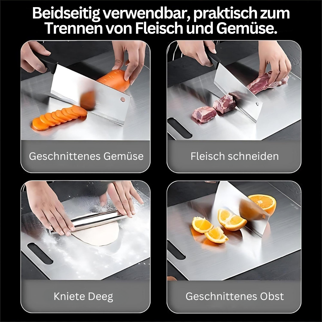 Premium Stainless Steel Cutting Board - ChefCraft