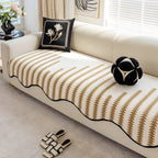 Chenille Sofa Cover - LuxeGuard Modern Protection