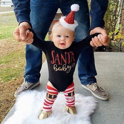 Santa Baby Outfit - Cozy Claus Couture