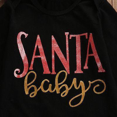 Santa Baby Outfit - Cozy Claus Couture