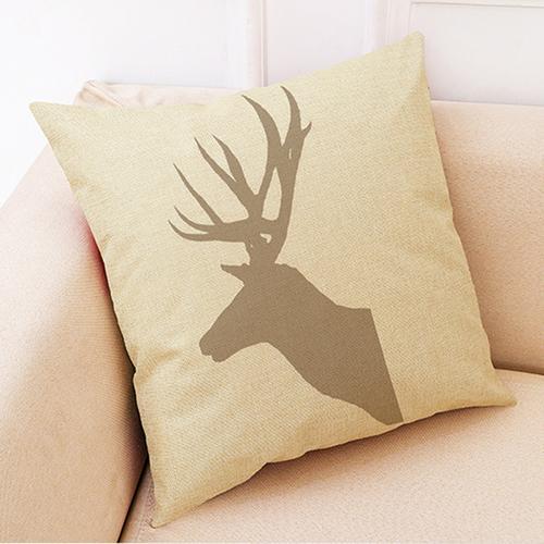 Antler Pillow Covers - LuxeNest Decor