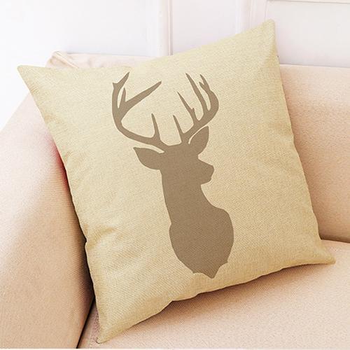 Antler Pillow Covers - LuxeNest Decor