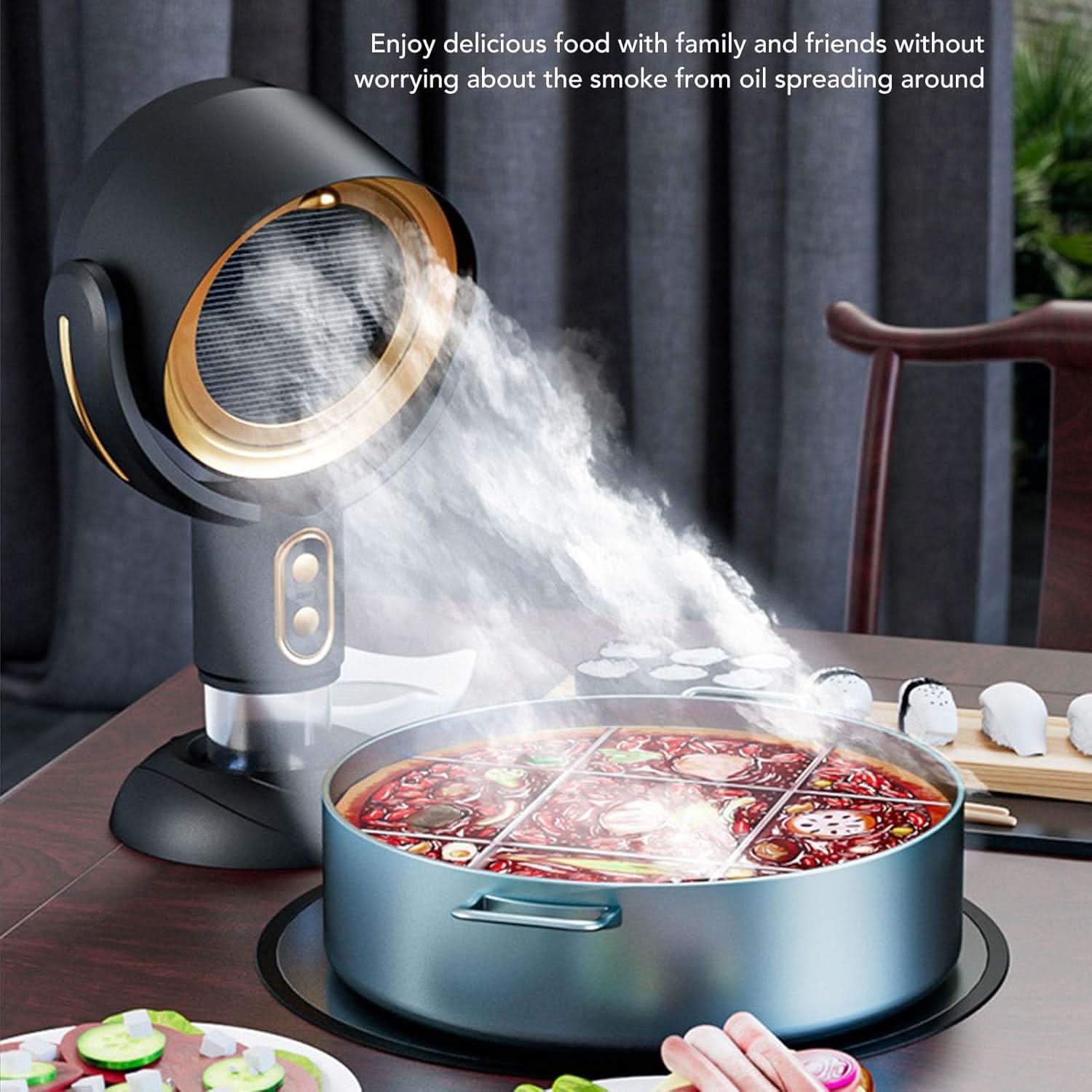 Air Purifier - Zephyra Smoke Dispenser for Fresh Living Spaces