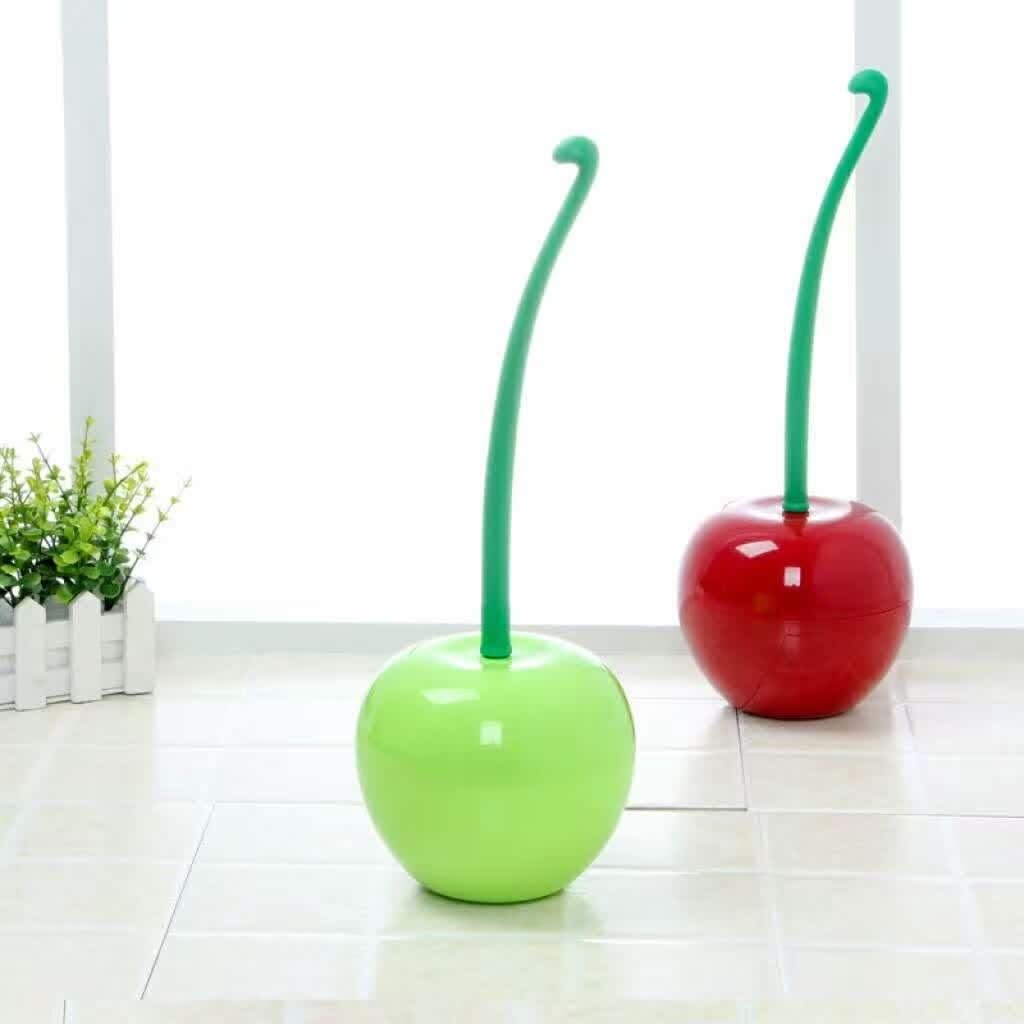 Toilet Brush with Holder - LuxeClean Modern Design