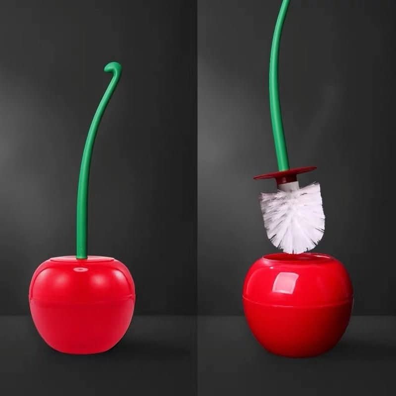 Toilet Brush with Holder - LuxeClean Modern Design