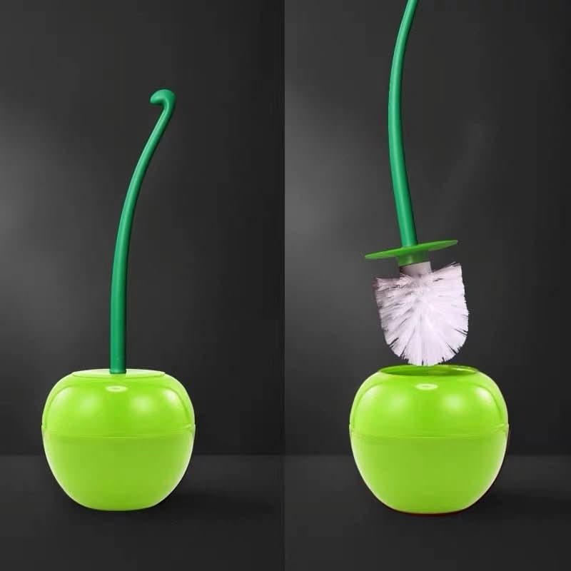Toilet Brush with Holder - LuxeClean Modern Design