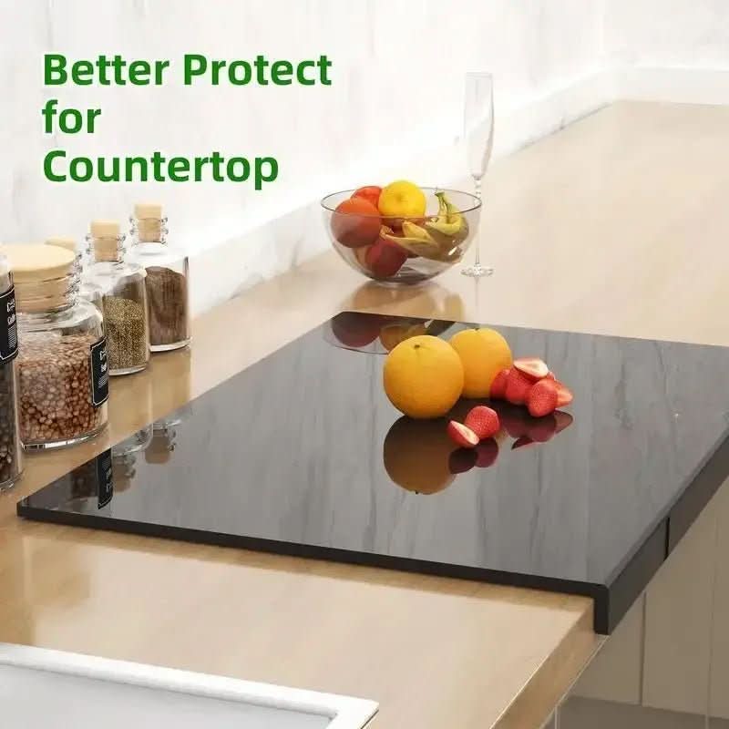 Acrylic Cutting Board with Protective Lip - ChefCrafted