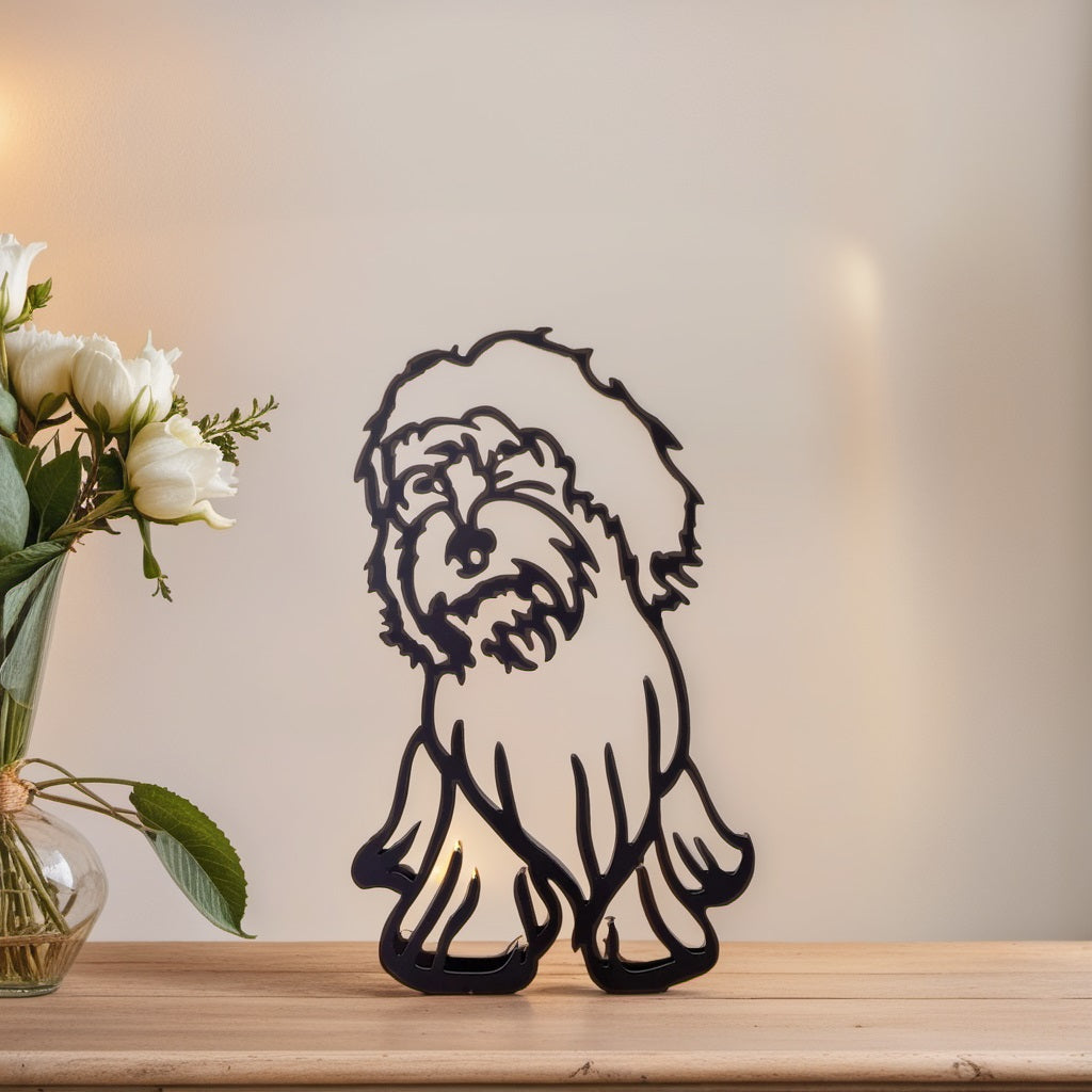 Canine Abstract Sculpture - ArtistryPaws