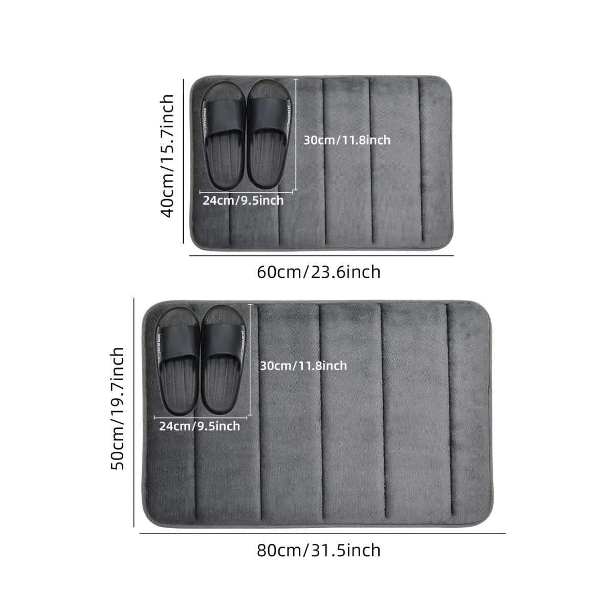 Microfiber Bath Mat - LuxeHome Comfort & Safety Mat