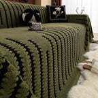 Sofa Cover - LuxeGuard Plush with Non-Slip Back
