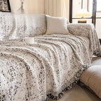 Sofa Cover - LuxeNest Reversible Microfiber with Slip-Resistant Design