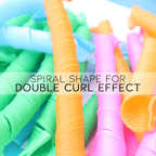 Spiral Curlers - LuxeCurls for Healthy, Heat-Free Styles