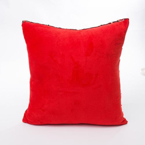 Reversible Sequin Christmas Pillow Cover - LuxeHome Decor