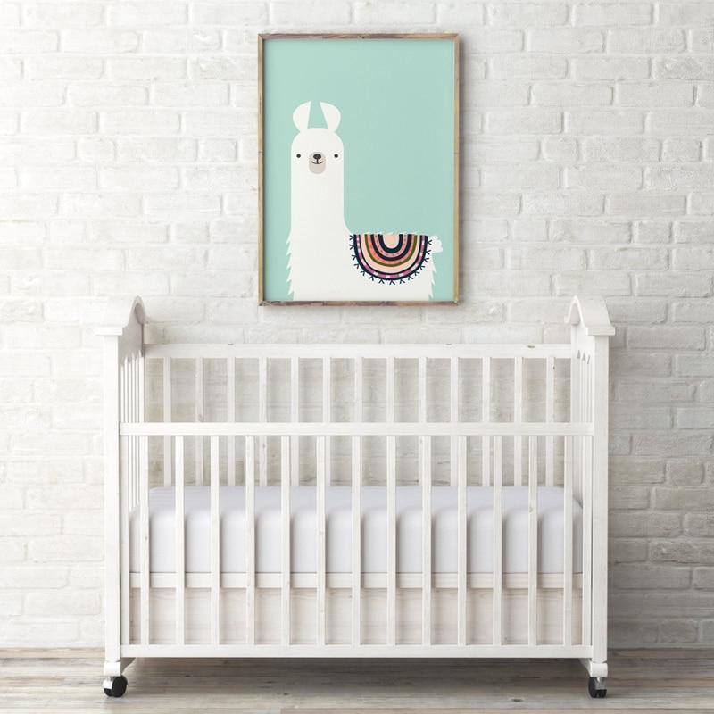 Llama Wall Art Print - CozyNest Decor