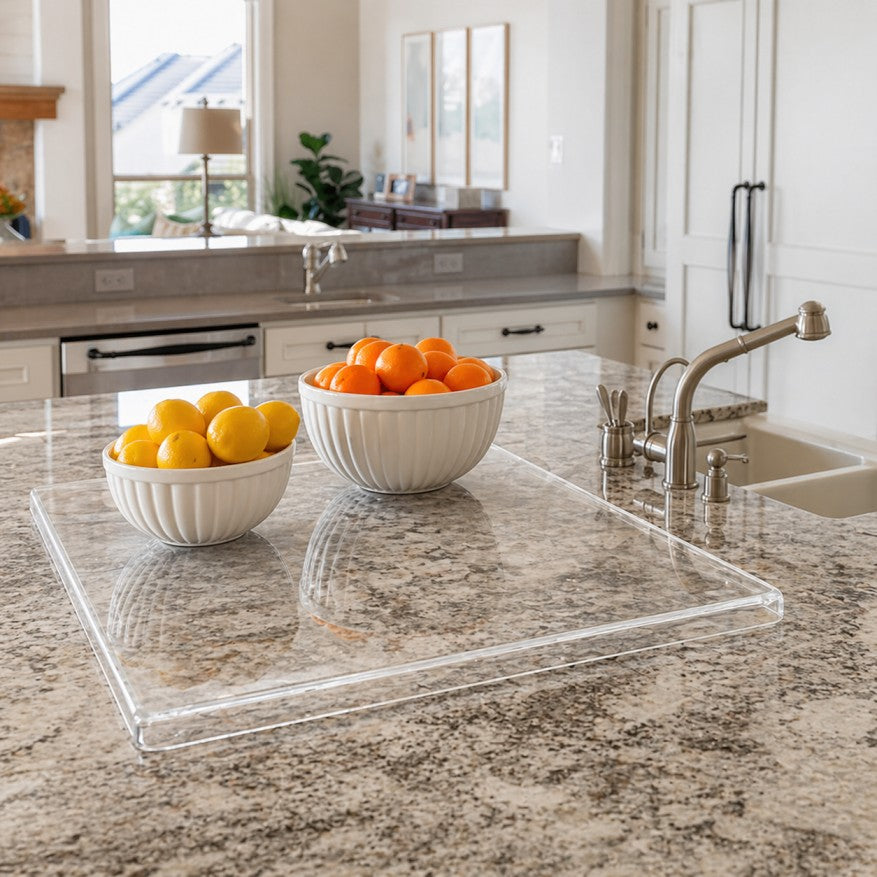 Anti-Slip Glass Cutting Board - Chef's Edge