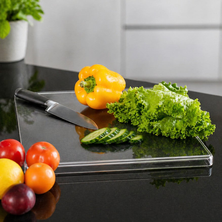 Anti-Slip Glass Cutting Board - Chef's Edge
