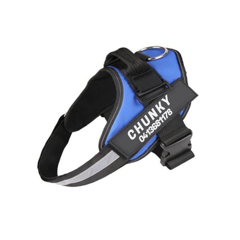 Safety Dog Harness - Pawsitive Gear with Reflective Tag