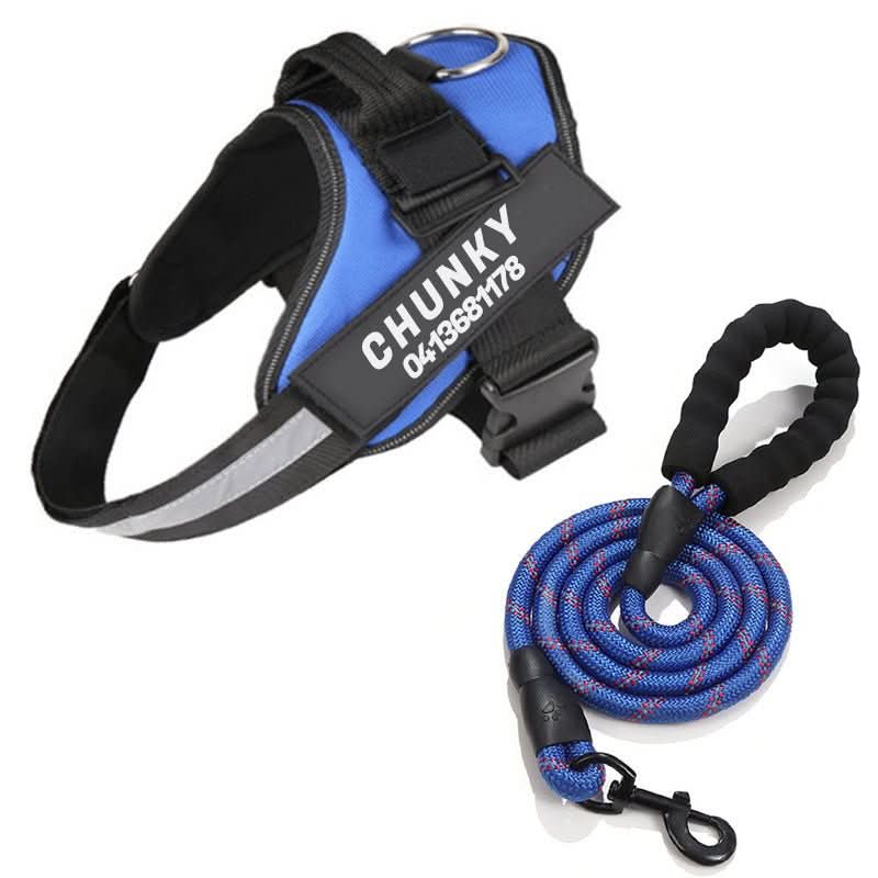 Safety Dog Harness - Pawsitive Gear with Reflective Tag