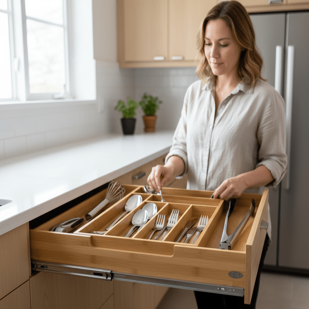 Eco-Friendly Drawer Organizer - PureSpace Essentials