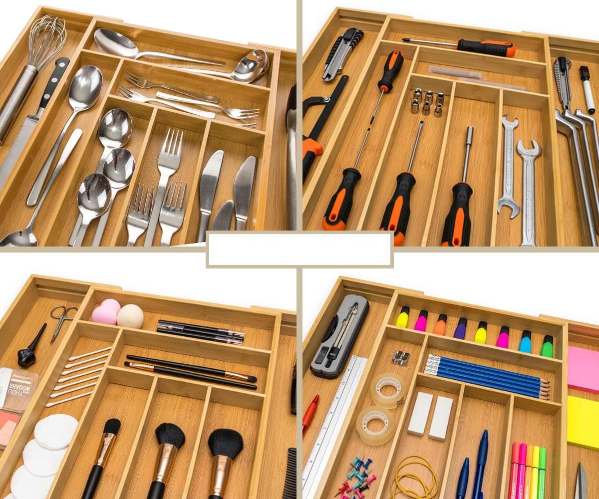 Eco-Friendly Drawer Organizer - PureSpace Essentials