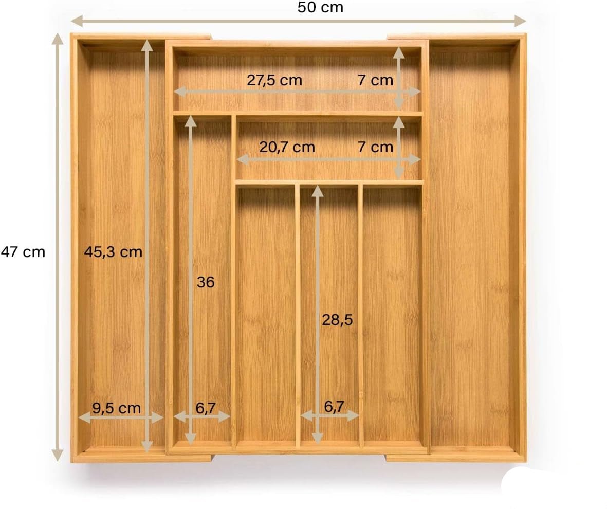 Eco-Friendly Drawer Organizer - PureSpace Essentials