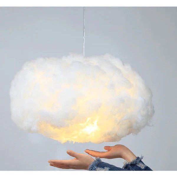 CloudGlow - Soft, Elegant Lamp for Cozy Bedroom Lighting